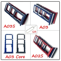 SIM Card Socket Slot Tray Reader Holder Connector Micro SD Adapter Container For Samsung A02S A03S A03 Core