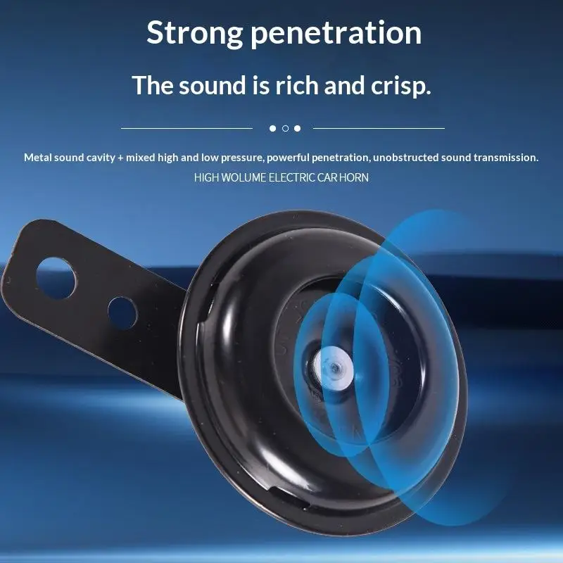 Durable Waterproof Universal Electric Motorcycle Horn