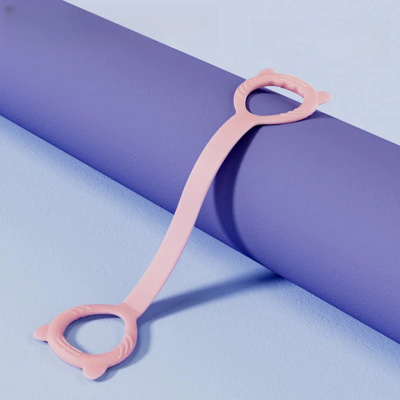 Workout Muscle Pull Rope 1Pc 8 Resistance Bands Yoga Pilates Excercise Fitness Elastic Rope Back Training Stretch Belt