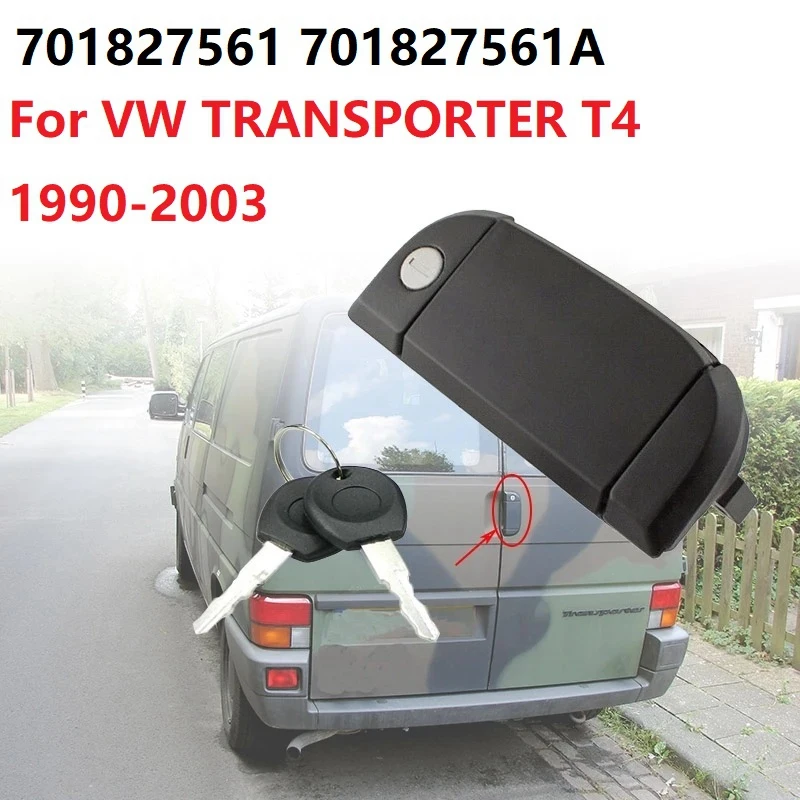 

Для транспортера T4 1990-2003 наружная задняя дверная ручка крыла 701827561 701827561A