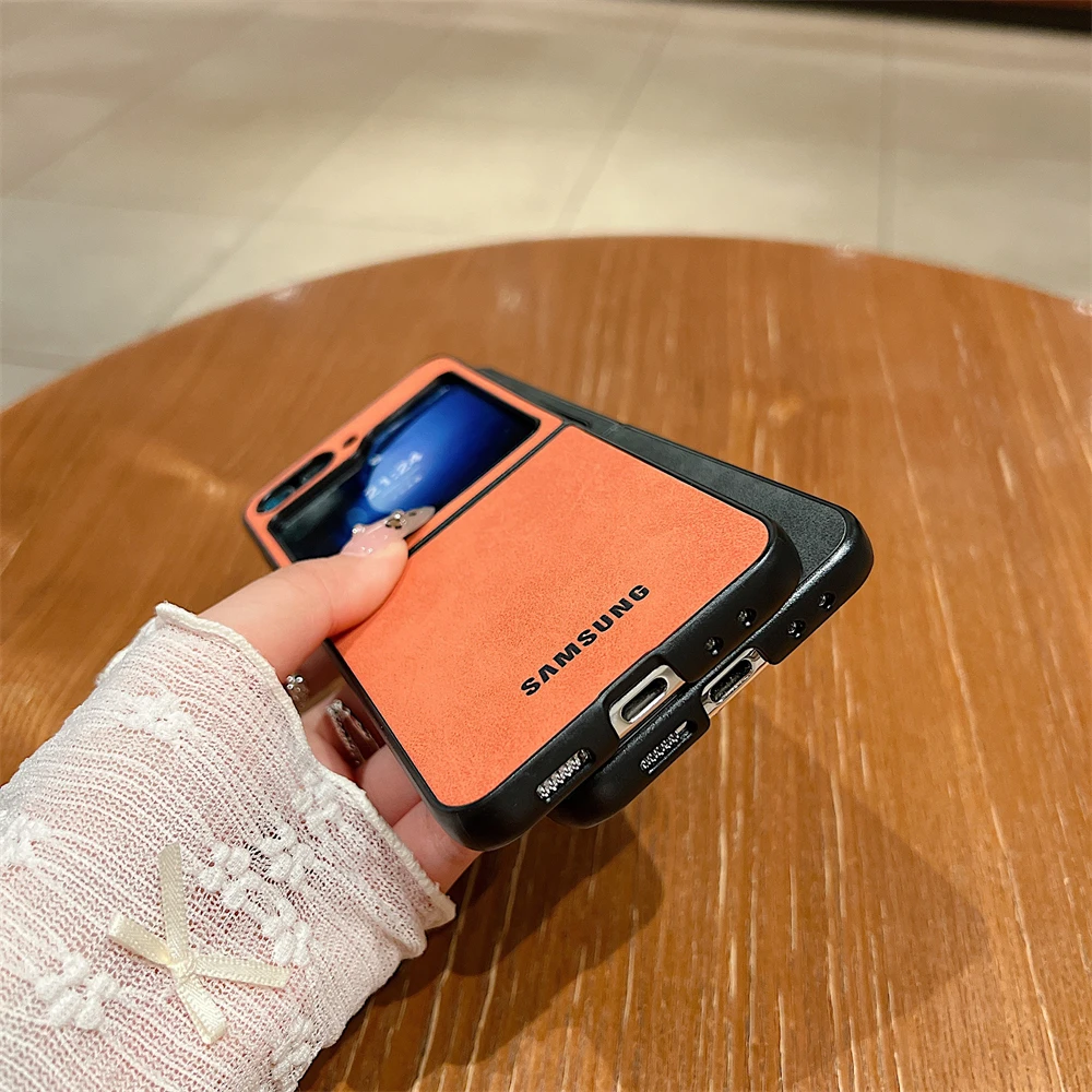 Luxury Business Suede Leather Soft Matte Shockproof Phone Case