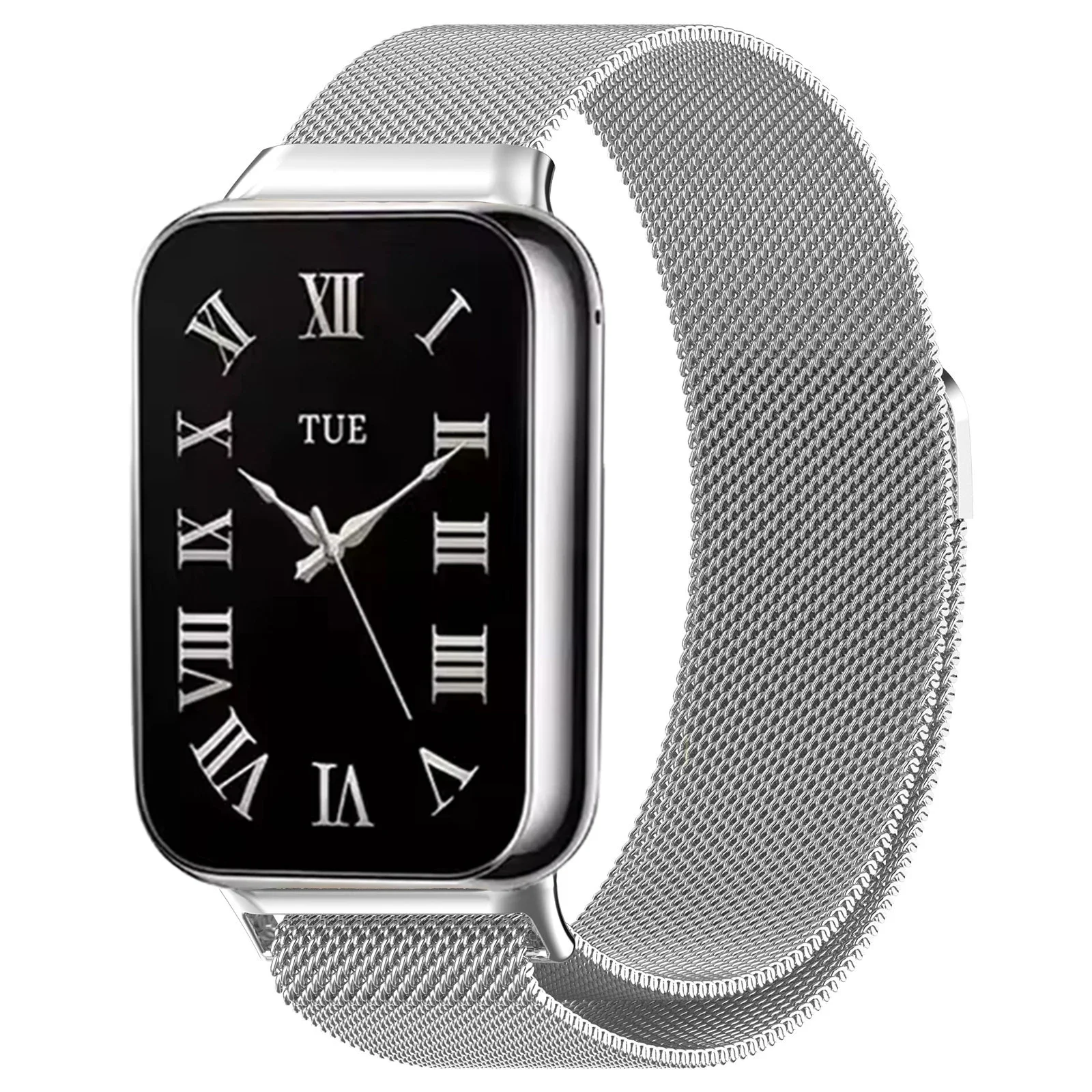 Milanese Loop Strap: Metal Magnetic Bracelet Smart Watchband