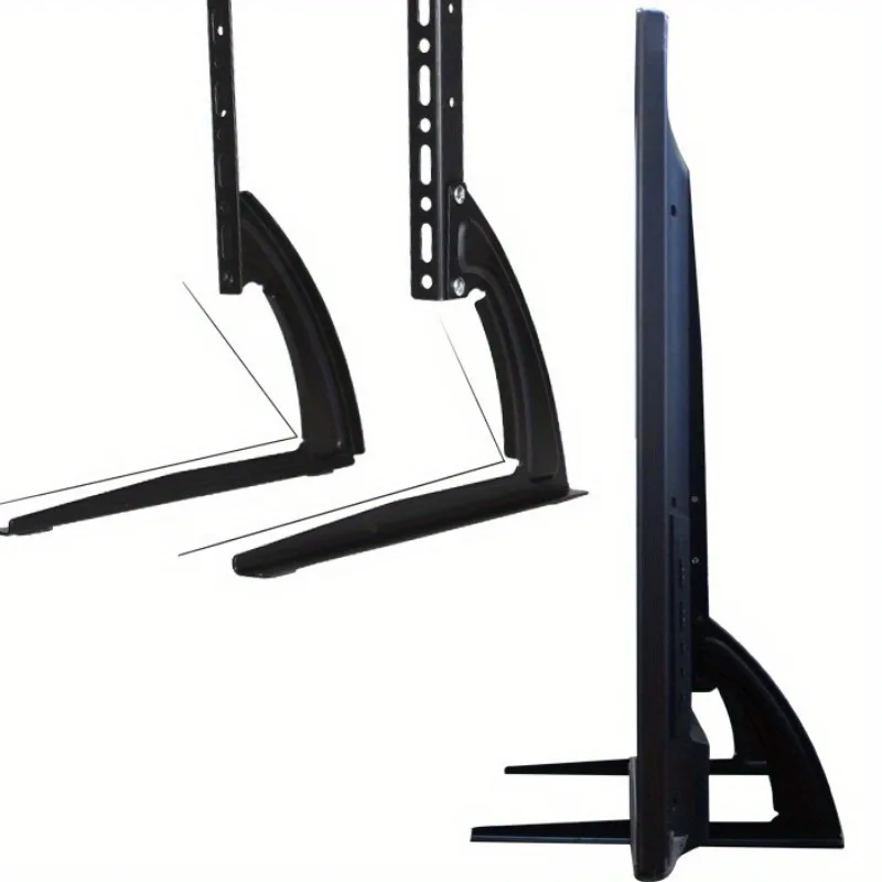 Universal TV Stand Legs For LCD/LED/OLED/Plasma TVs Table Top Stand Pedestal Riser