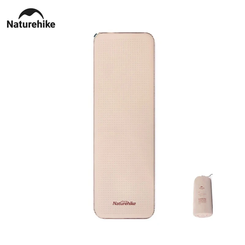 מזרנית אוויר חדשה Naturehike 2025 עם ספוג גמיש וקל משקל, נפח אוטומטי נייד, מתקפלת לשימוש בחוץ במחנאות