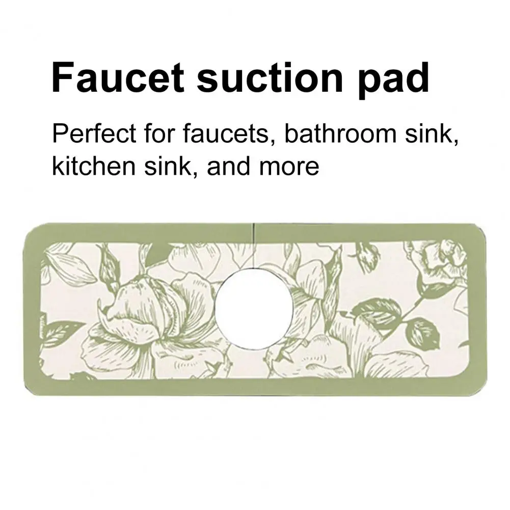 Countertop Water Accumulation Prevention Super Absorbent Kitchen Sink Splash Guard Drain for Fast for Bathroom for Countertops