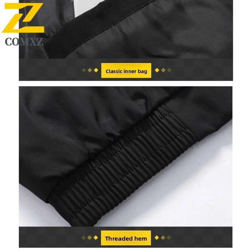 ​Men Outdoor Sports Casual Jacket American style Autumn ​Spring Hooded Workwear Waterproof Windproof Functional Fit Camping Coat