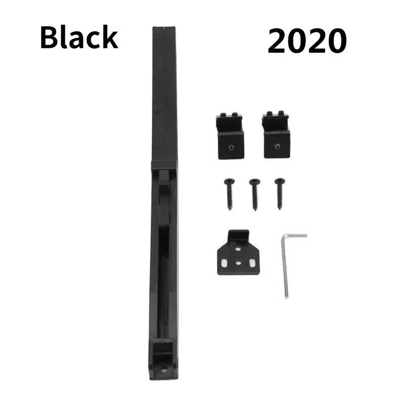 1pcs 도어 슬라이드 댐퍼 소프트 닫기 메커니즘 가이드 레일 헛간 목재 핫 세일에 대한 가구 용해 액세서리