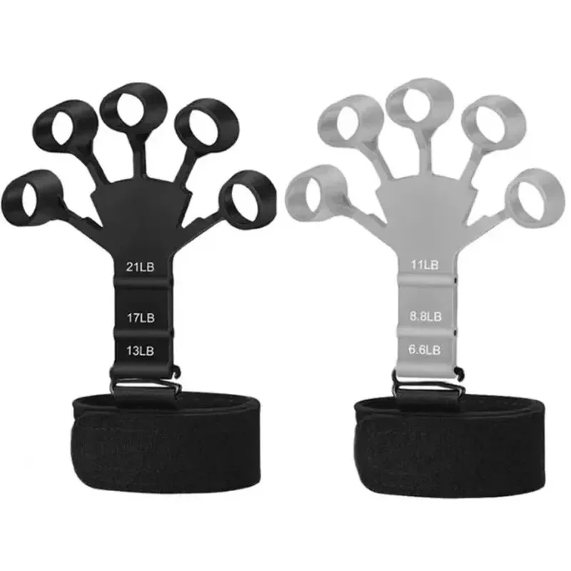Silicone Grip Training and Exercise Finger Exercise Stretcher Hand Strengthener Arthritis Grip Trainer Hand Brush Expander Grips