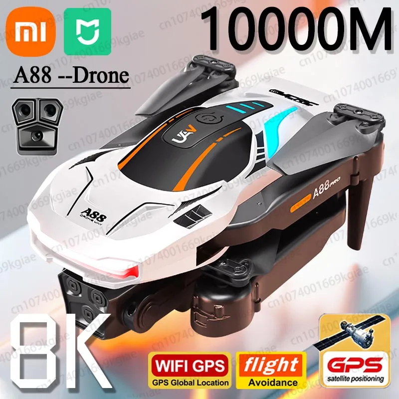Drone Quadcopter Xiaomi MIJIA A88 5G 8K Profesional GPS HD Dual Camera Aerial Photography 360 Obstacle Avoidance Flow Position