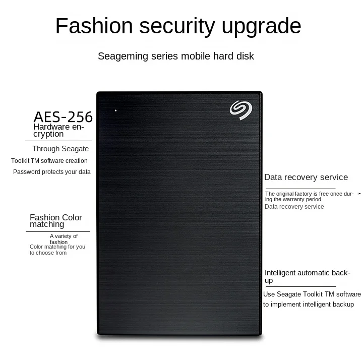 

Mobile Hard Disk 2T Encrypted External High-Speed 1T External Non-Solid State Mobile Hard Disk External 2tb