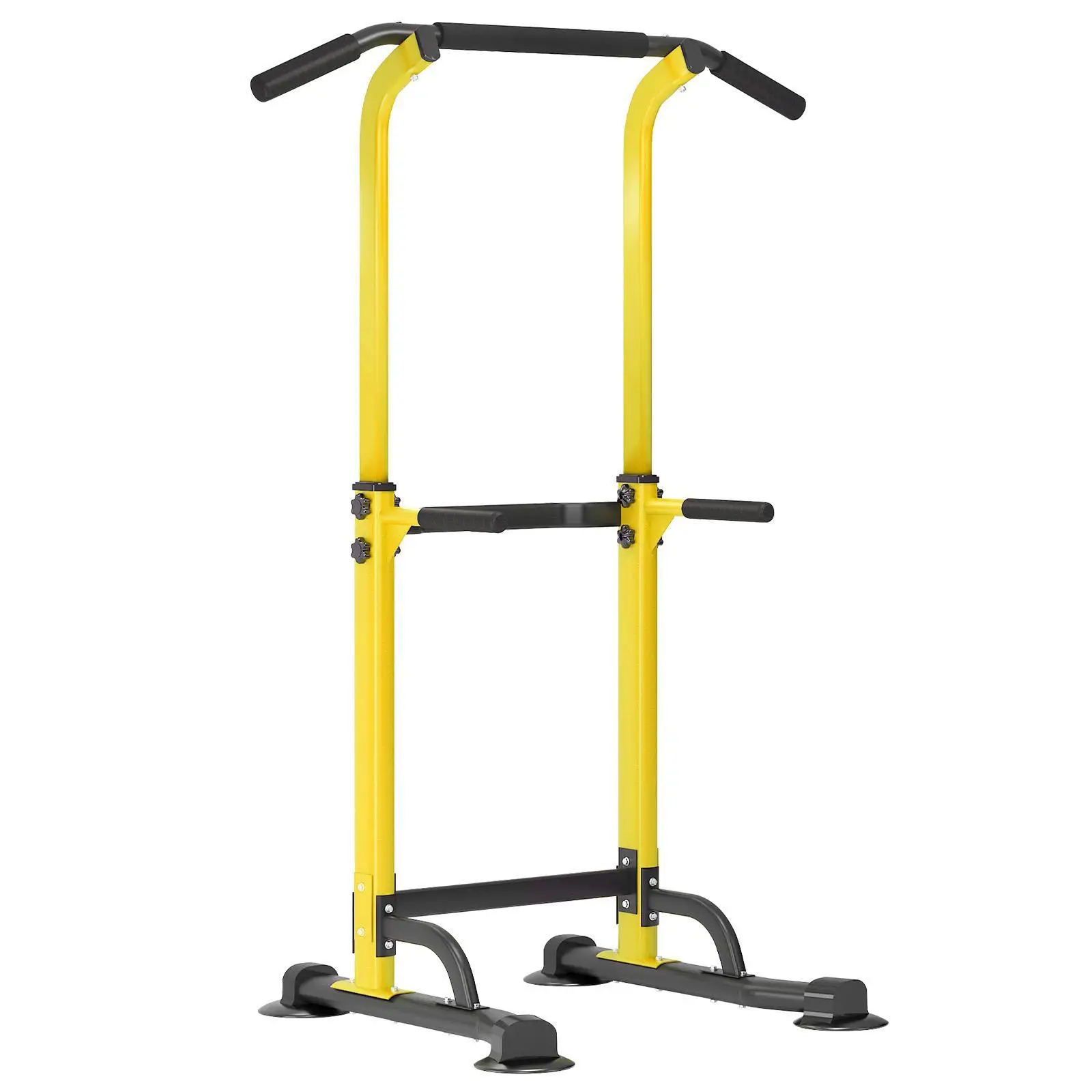 Adjustable Pull Up Bar & Station - 10 Height Settings, 400LBS Capacity, Adjustable Pull Up Bar & Station - 10 Height Settings, 400LBS Capacity,