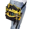 600D Oxford Pocket Tool Pouch Adjustable Tool Waist Bag Belt with Pockets Holder Storage Bag for Woodworkers Electricians 1