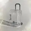 57BE Portabele Clear Small Suitcases Organizers Box for Small Items and Accessories 2