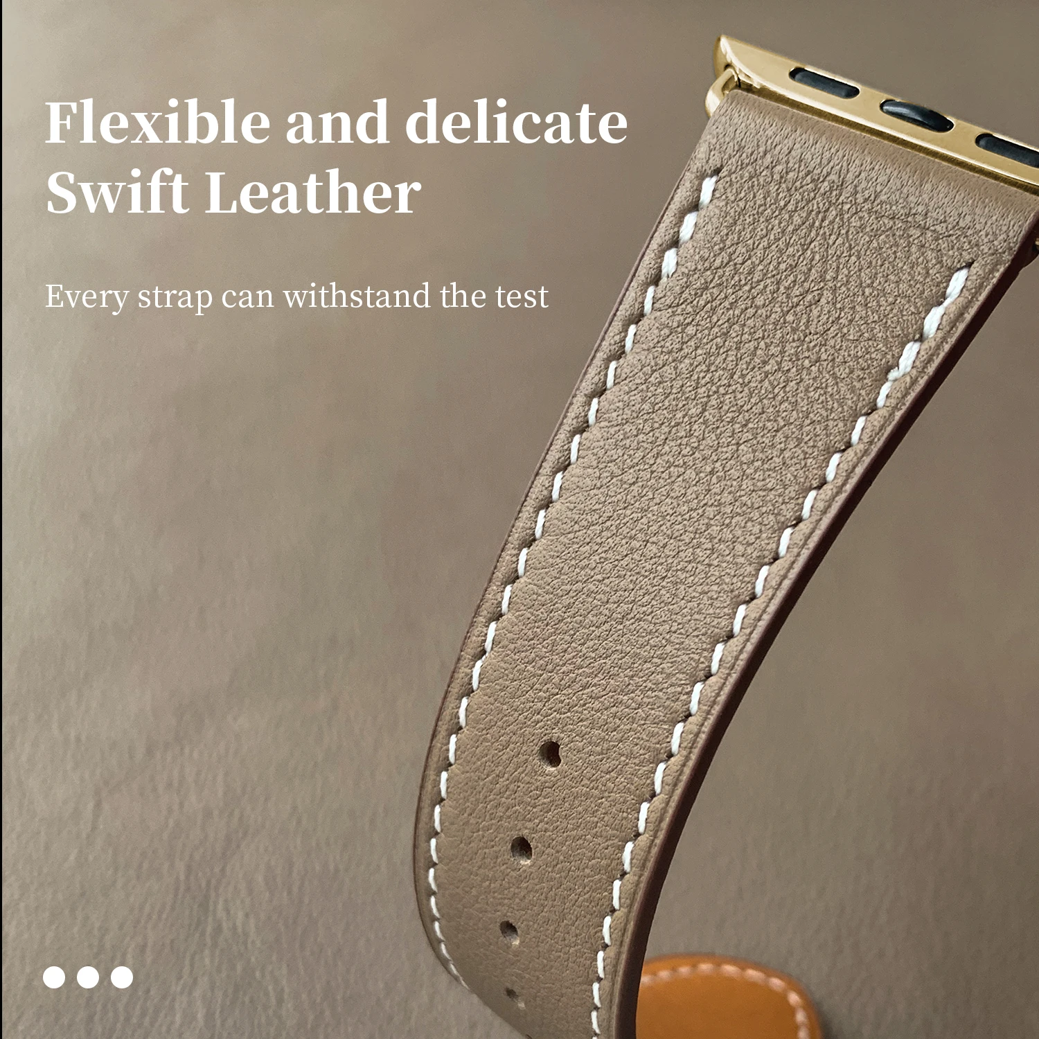 الفولاذ المقاوم للصدأ لحزام الساعة ، محول ذهبي دوا...