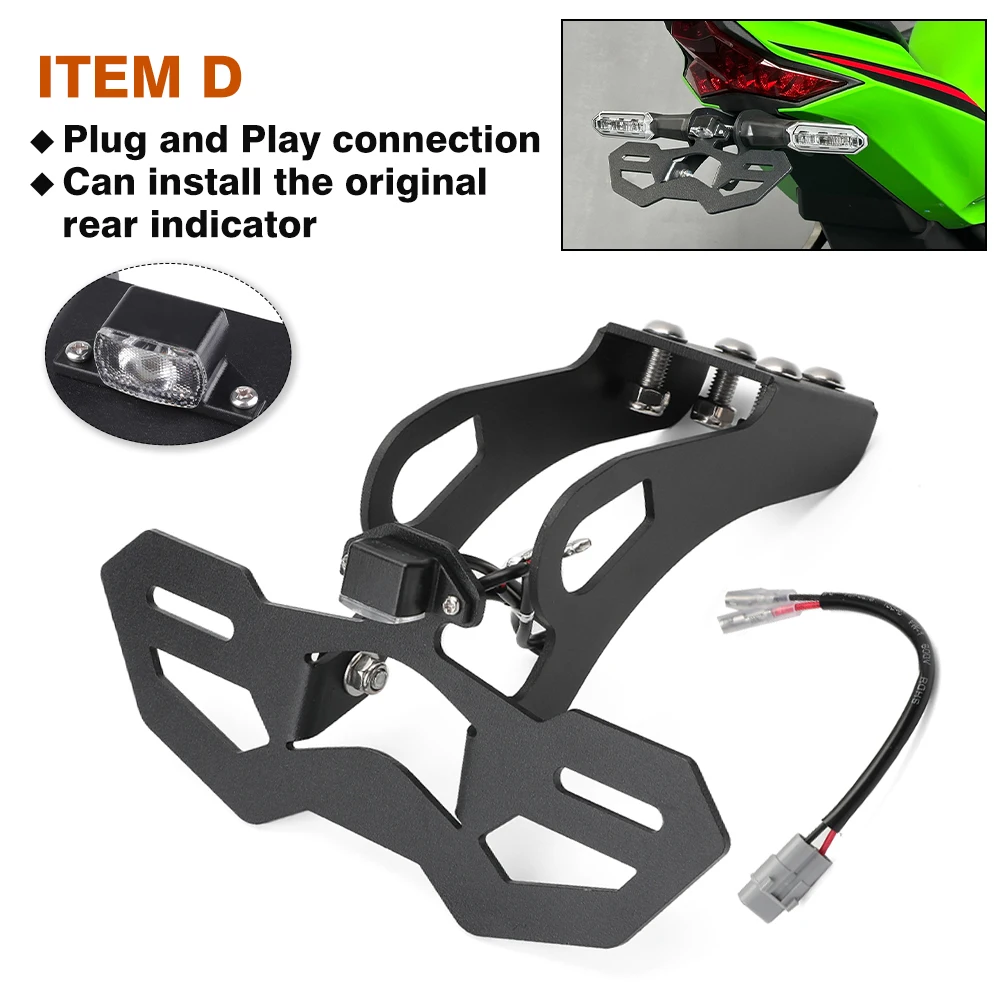 ZX-4R ZX-25R Rear License Plate Holder For KAWASAKI NINJA ZX4R