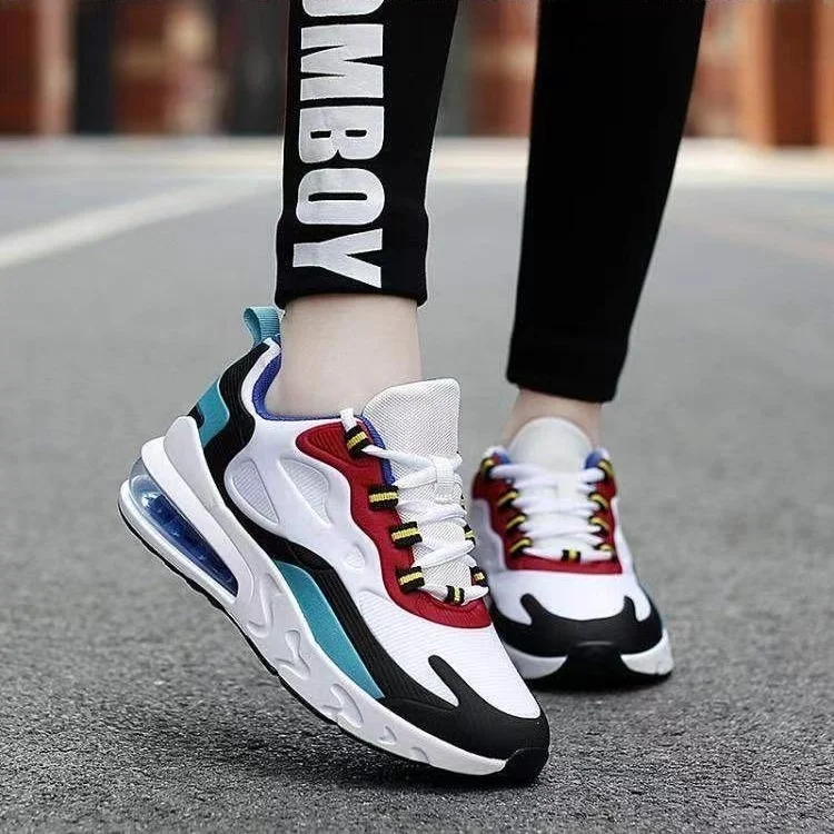 Unisex Large Size Sports Shoes Breathable Comfortable Spring Autumn Fashionable Casual Mesh Air Cushioning Low Top Sneakers 2
