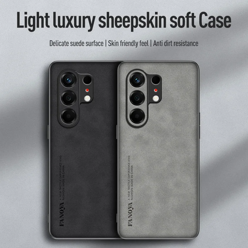 Elegant Leather Suede Case - Comfortable Protective Cover