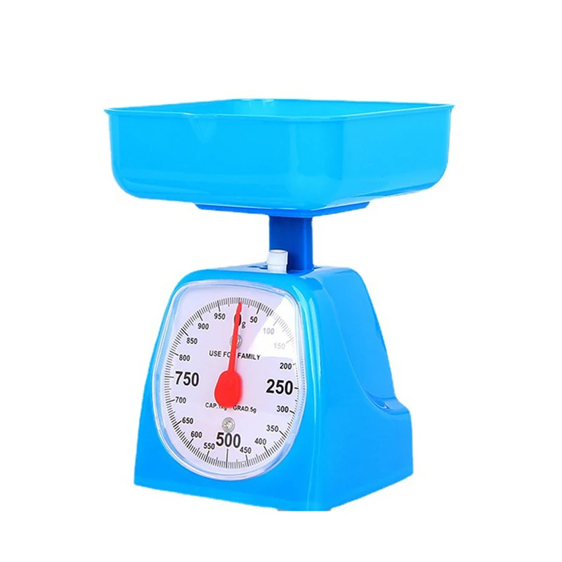 1pc, Mechanical Kitchen Scale, Spring Kitchen Scale, Plastic Mechanical  Spring Kitchen Scales, Teaching Tools, Weighing Scale, Mechanical Food  Scale