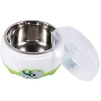 Yoghourt Machine, Automatic Stainless Steel Liner Yogurt Maker Machine Home DIY Yoghourt Container, Yogurt Maker EU Plug 1