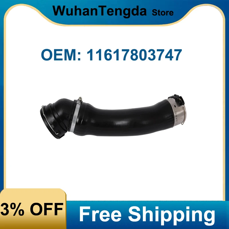 

11617803747 Turbo Intercooler Pipe Turbo Hose for BMW E60 E61 520d