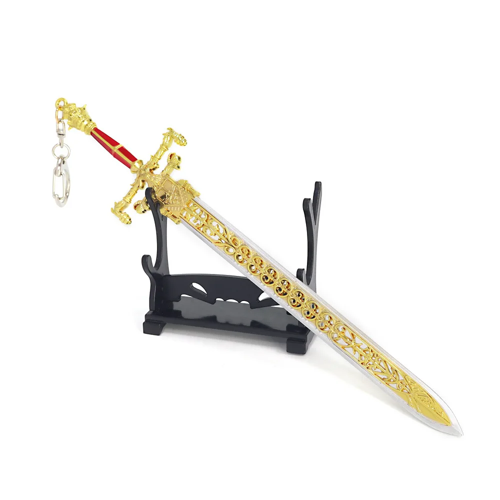 22cm Sword of Night and Flame Japanese Anime Weapon Game Samurai Swords Katana Model Accessories Keychain Ornaments Gifts Toys cosplay sword cosplay prop cosplay toy