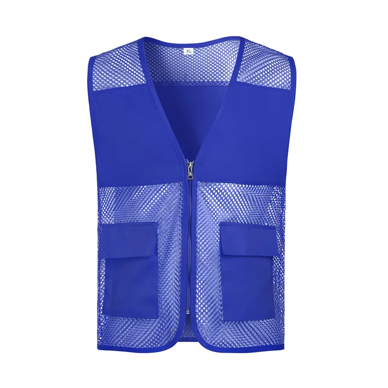 Sleeveless Vest Mesh Volunteer Men's and Women's Workwear