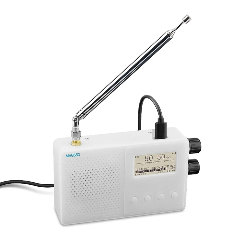 

TEF6686 миниатюрный перезаряжаемый Полнодиапазонный радиоприемник FM/LW/MW/SW, радиоприемник с экраном 1,8 дюйма, аксессуары