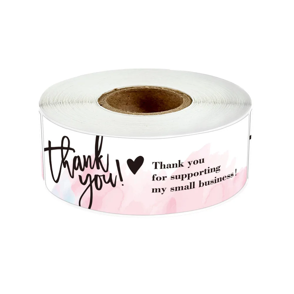 

120Pcs Thank You for Your Order Stickers Labels for Envelope Sealing for Small Business Decor Sticker Stationery Package Decor