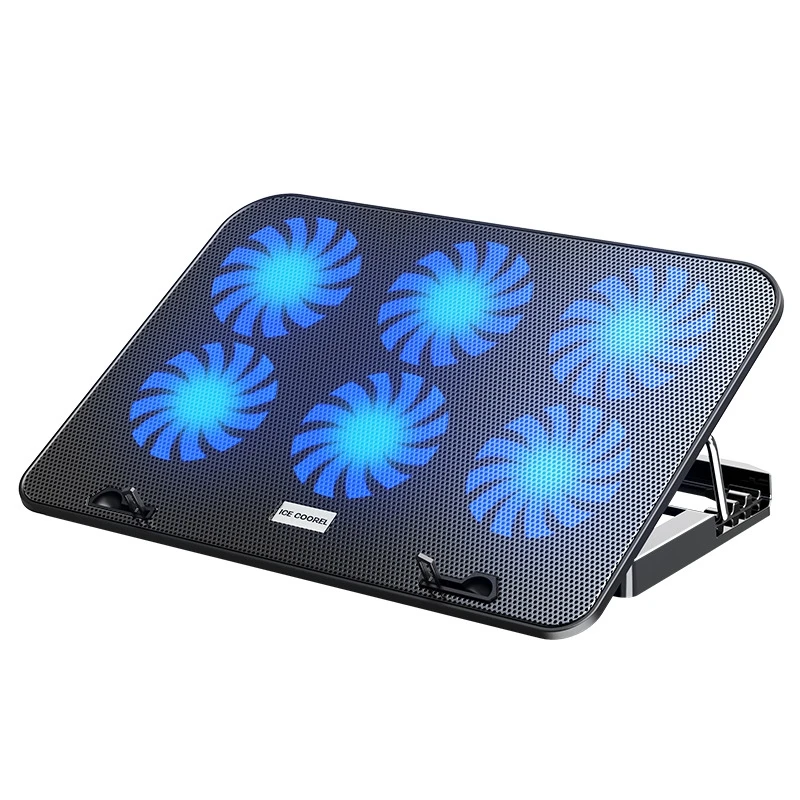 Gaming Laptop Cooling Pad com Tela Sensível ao Toque Suporte para Notebook e Tablet Suporte com Portas Usb 156 17.3 Polegada 18 Fãs Fãs
