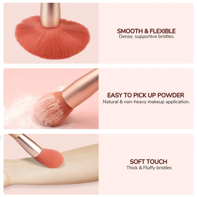 50% 할인된 LUNCAY 전문 메이크업 브러쉬 세트로 완벽한 메이크업 완성