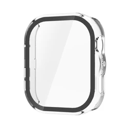 Premium Protective Bumper Shell Cover for Huawei Watch Fit5 Smartwatch Accessories (Clear)