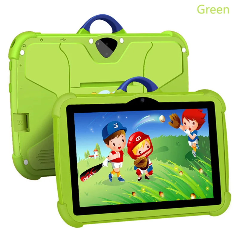 thumbnail image 1 of Nuevas tabletas para niños de 7 pulgadas con WiFi para estudio, educación, regalo de cumpleaños para niños, 4 GB de RAM, 64 GB de ROM, cuatro núcleos, 4000 mAh, 1 of 5