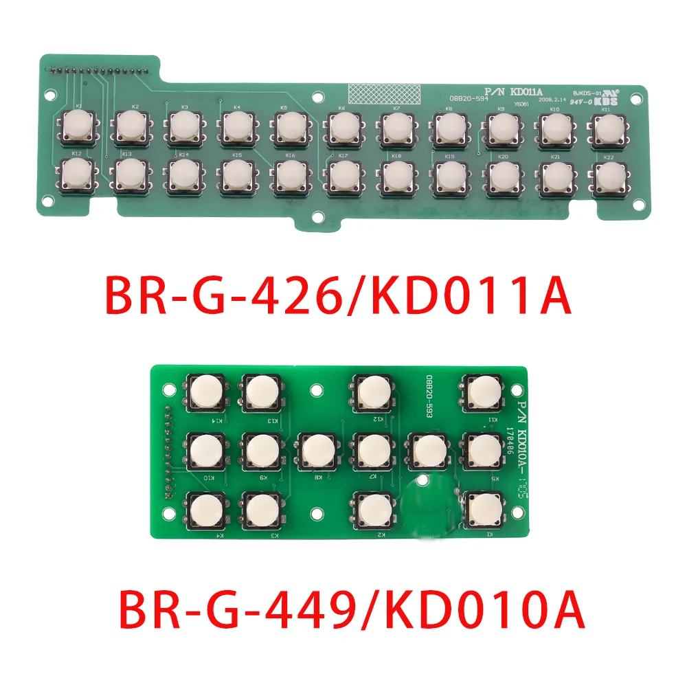 Computer Embroidery Machine Accessories 328 Head Button Circuit Board KD010A KD011A