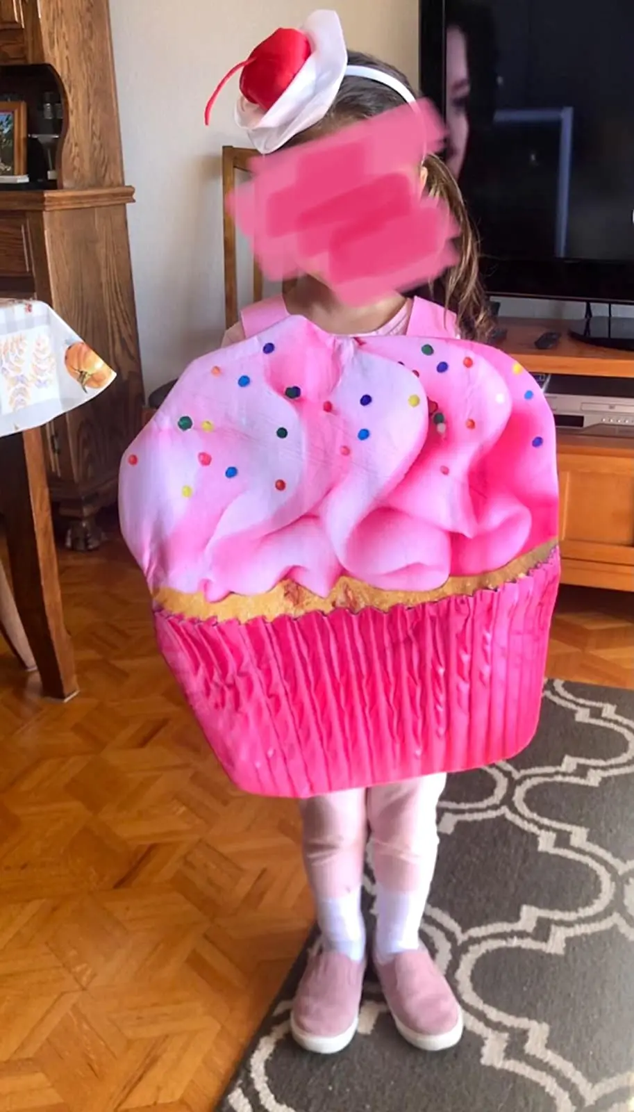 Disfraz de confeti de Cupcake para niña, vestido de pastel Rosa dulce de azúcar para mujer, de Halloween para niños, traje de Carnaval de - AliExpress