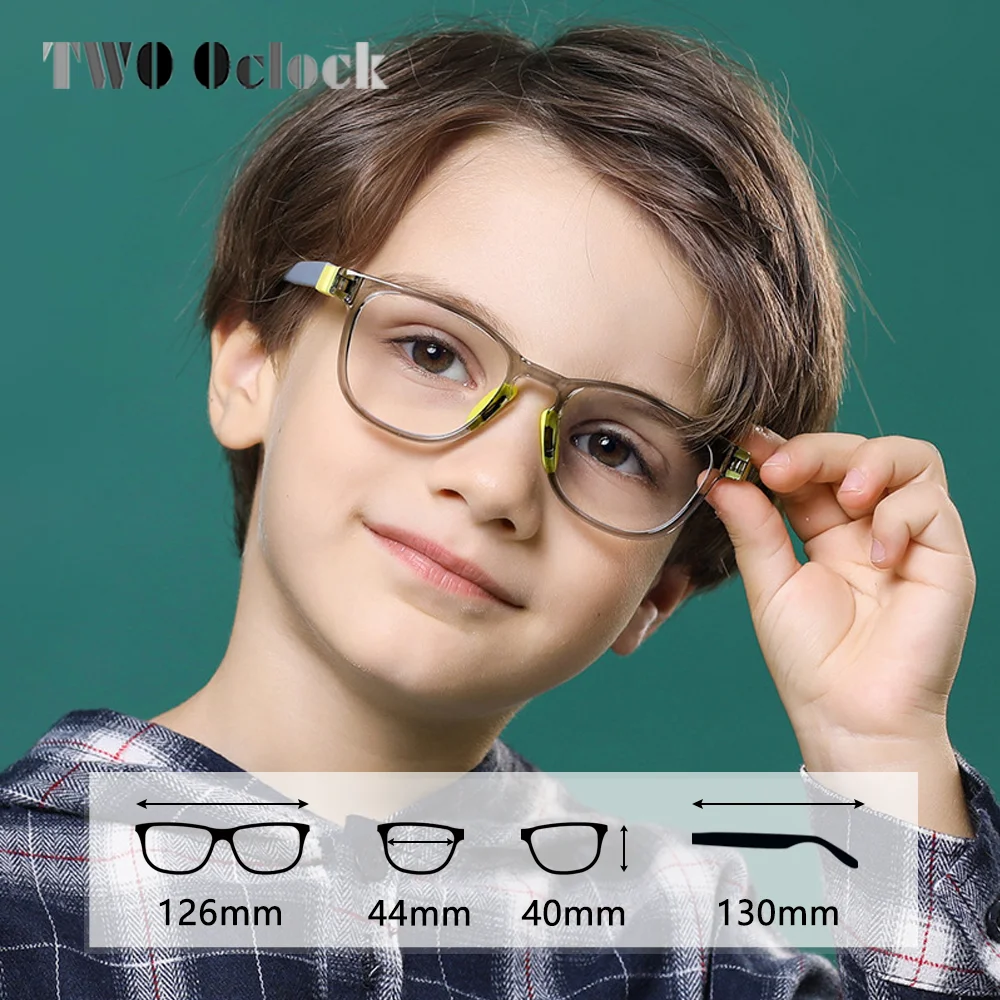 High Quality Kids Blue Light Glasses without Graduation Child Clear