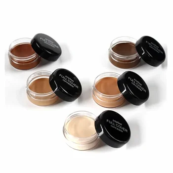 Heallor Hide Blemish Face Eye Lip Cream Concealer Makeup Foundation Professional Full Cover Contour Base Make Up Concealer Cream - Thumbnail 3