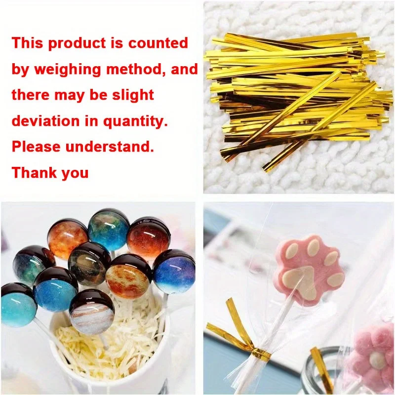 200 Stück Lutscher-Verpackung, Haushalt, Küche, Backprodukte, handgefertigt, Süßigkeiten, DIY-Herstellung – Detail 6