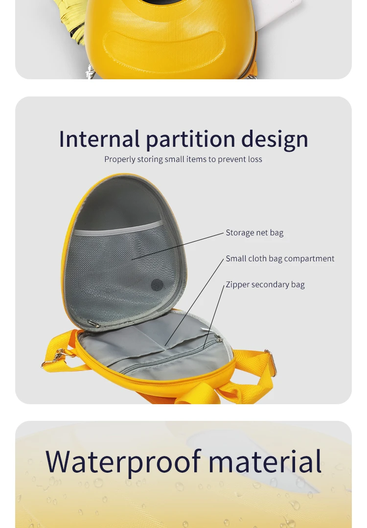 Trend Intelligent Led Screen Big Eye Girls School Backpack Bags For Women Travel