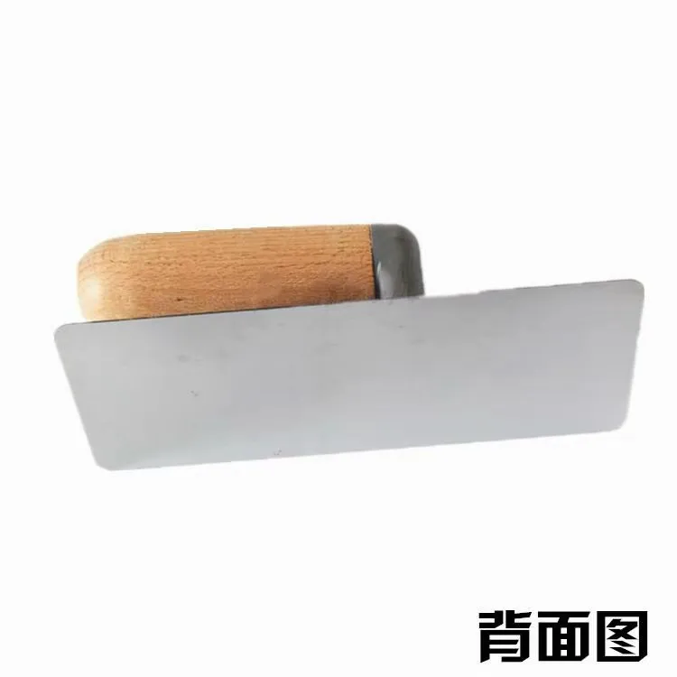 Professional Concrete Plaster Trowel for Wall Plastering Skimming Trowel Building Drywall Tools with Smooth Wooden Handle 5