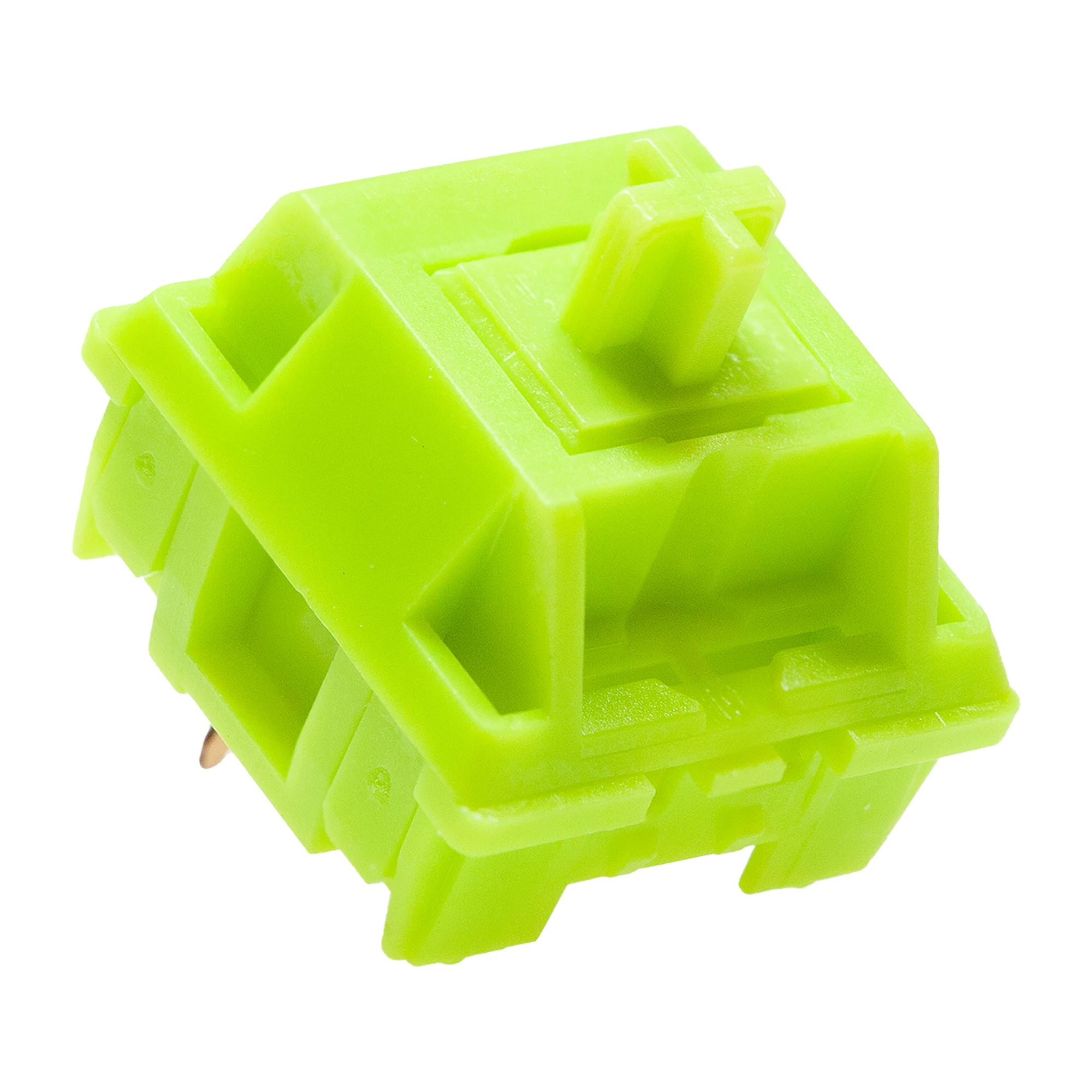 Ktt Matcha Switch para Teclado Mecânico Tátil 45g pc Pom Banhado a Ouro Primavera Fábrica Lubed