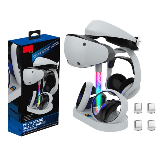 PS VR2 Chargeur Support de Station de Charge pour Manette PSVR2