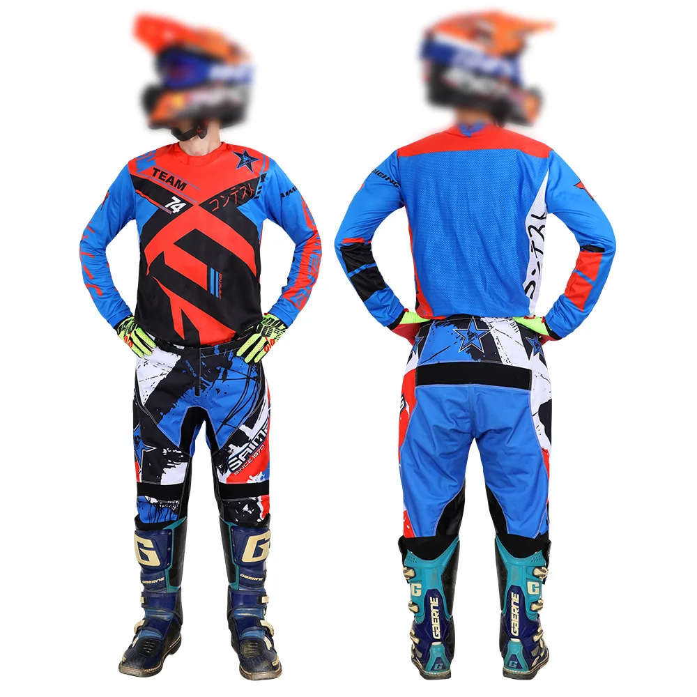 children's Motocross Jersey and Pants Youth Motorcycle racing suit gear set Enduro MX Combo Kids Kits 5 6 7 8 9 10 11 12 years