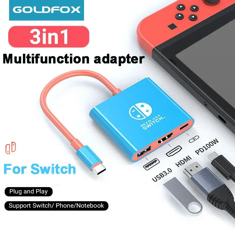Station d'accueil TV, HDMI 4K, Gigabit Ethernet, adaptateur de support Station d'accueil TV, HDMI 4K, Gigabit Ethernet, adaptateur de support