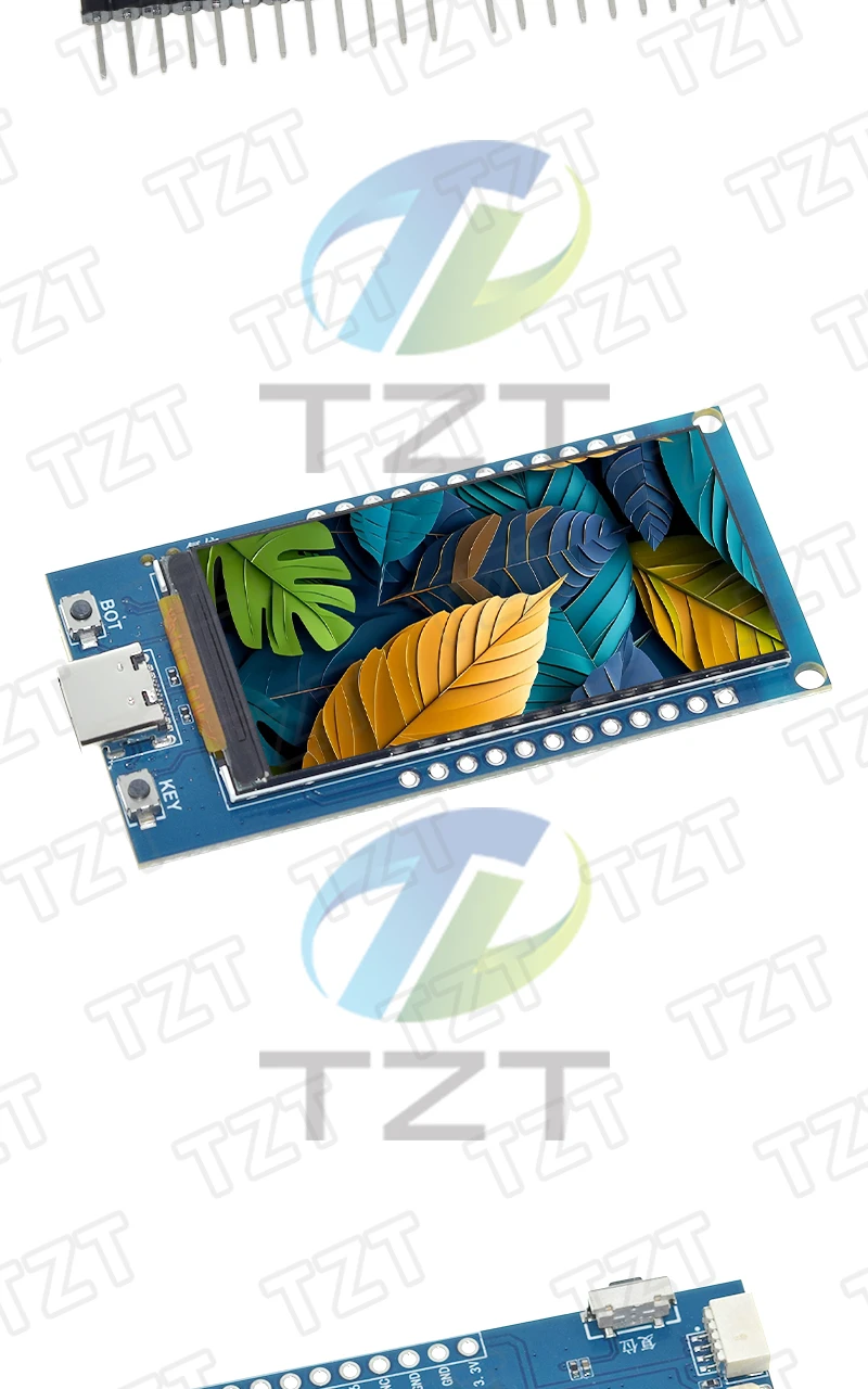 TZT ESP32-S3 Entwicklungsboard 1,9 Zoll IPS LCD-Display ST7789 Treiber 170x320 Auflösung WiFi+Bluetooth-5.0 Für Arduino – Detail 6