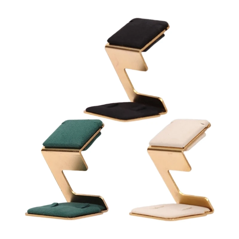 

Шикарная подставка для ювелирных изделий из сплава Z-типа, штабелируемые лотки, стойка для украшений, многослойная полка, 40 ГБ