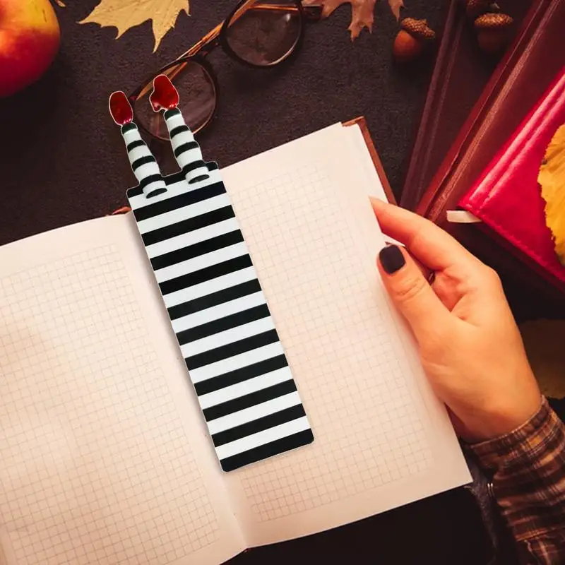 3D Wickeds Witch Bookmark Soft Rubber Funny Page Marker Wickeds Witch Bookmark Wizard Wickeds Pagination Mark Decor
