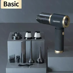 Powerful Cordless Car Vacuum Cleaner - Strong Suction Wireless Cleaning Machine (Basic 2hepa)