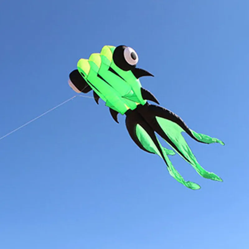 free shipping fish kite Air bounce  paraglider children's flying deer professional kite toy sports Paper kite outdoor game kids