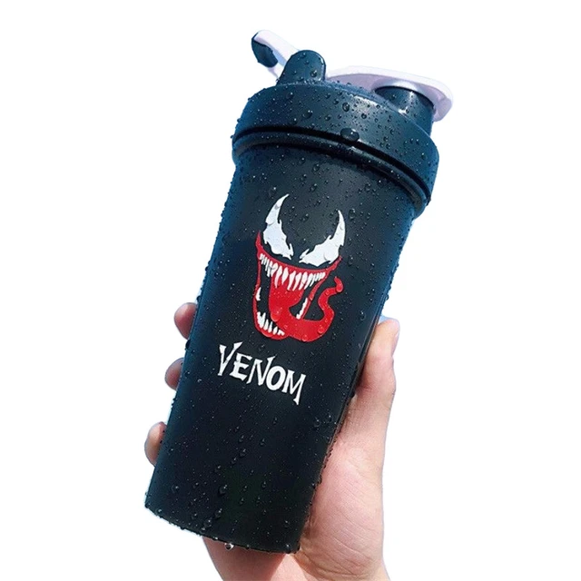 Marvel Venom Spider Man Movies Portable Protein Powder Shaker High