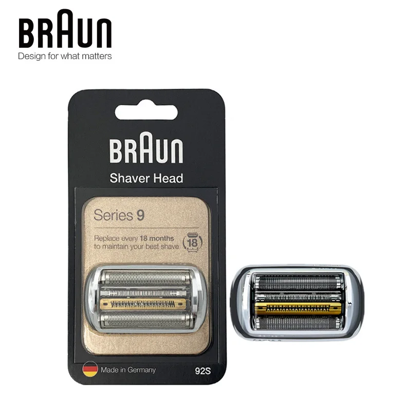 Braun 92S Replacement Razor Blade Shaver Head Cassette for Braun Series 9 Electric Shaver 9355s